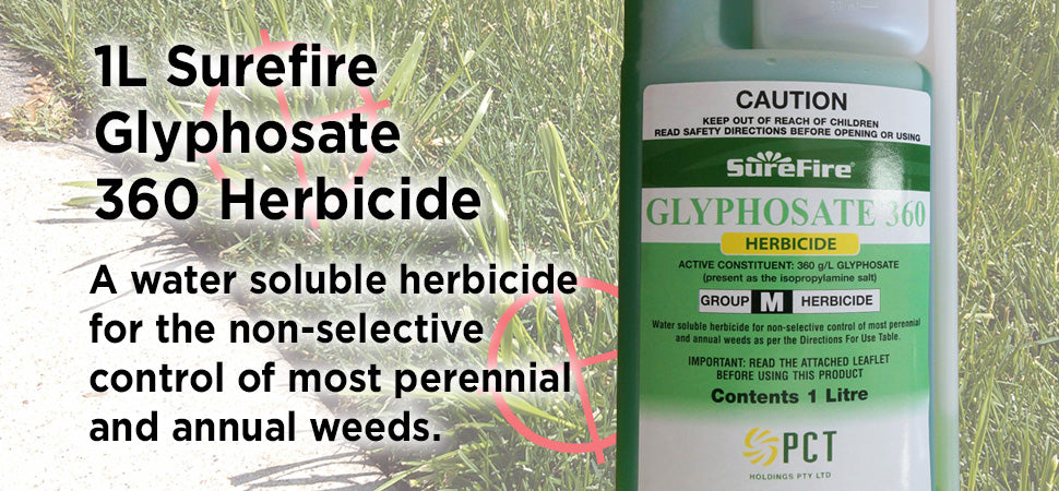 Surefire Glyphosate 360 Herbicide – Greenmate Australia