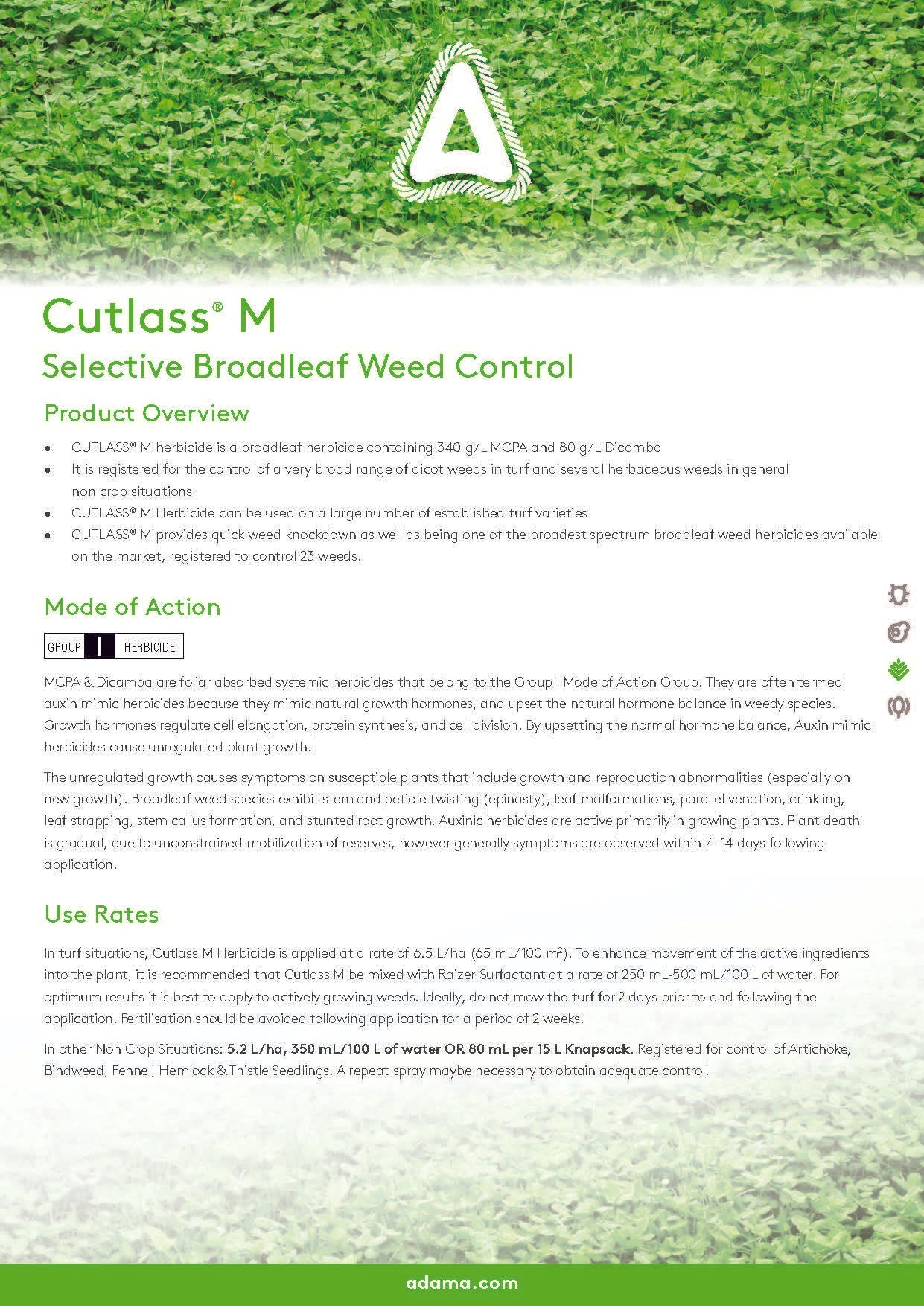 Cutlass M Selective Herbicide